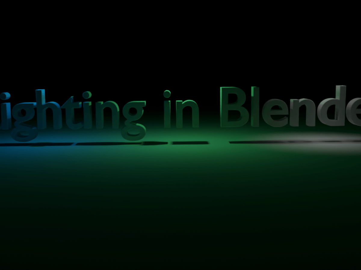 Lighting up your Scenes: A Comprehensive Guide on Lights in Blender&nbsp;3D