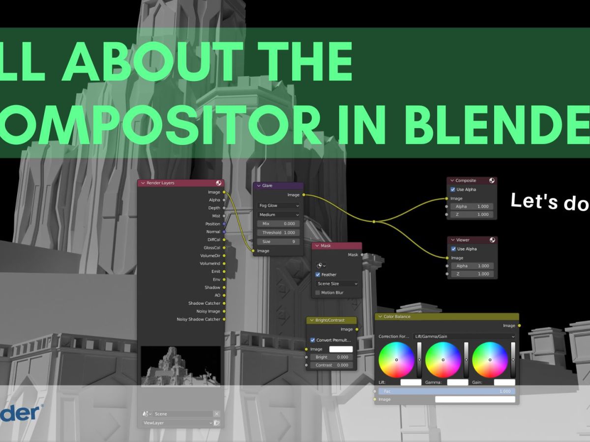 Streamlining Your Workflow in Blender: A Guide to the&nbsp;Compositor