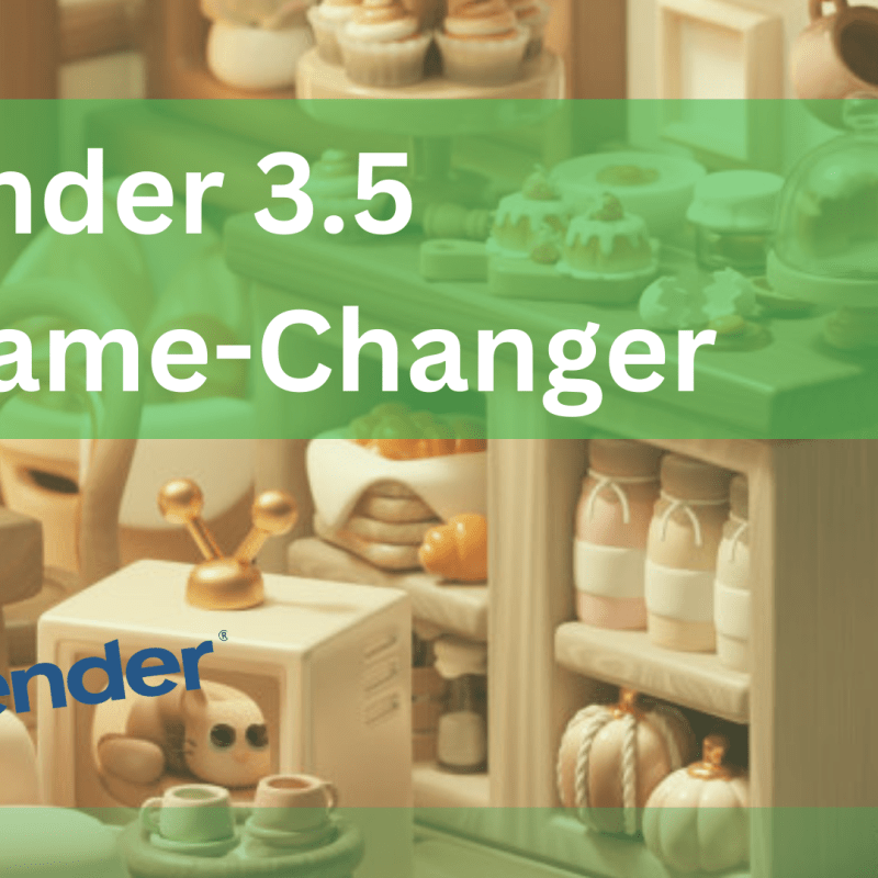 Blender 3.5 is Out and it is a Game-Changer for the&nbsp;Industry
